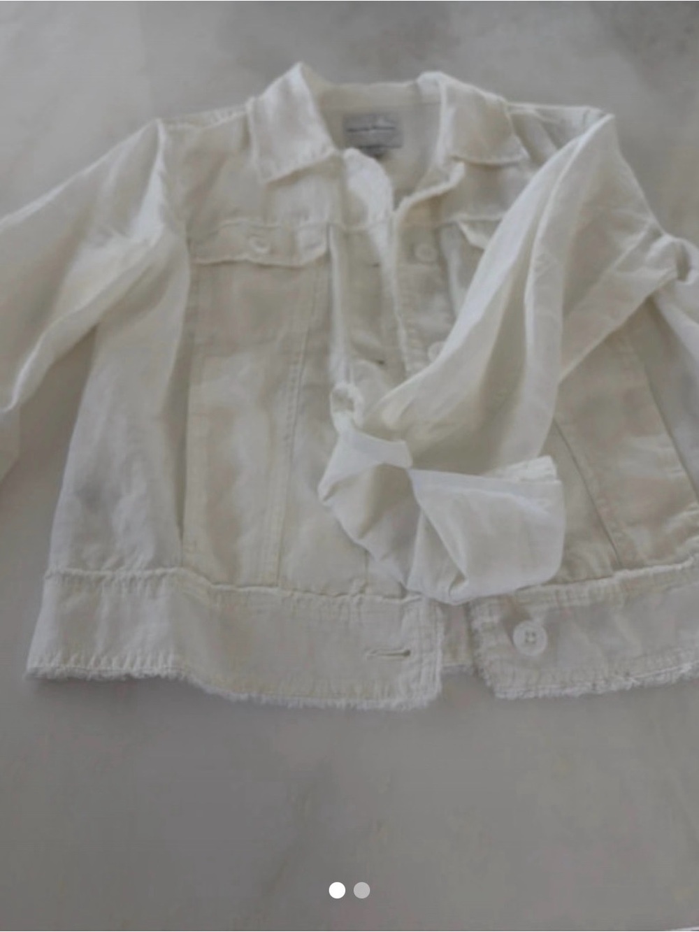 Tommy Bahama White Women's Jean Jacket
